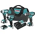 Makita CT411 12V max CXT® Lithium-Ion Cordless 4-Pc. Combo Kit (1.5Ah