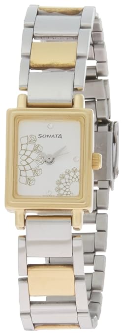 Wedding Analog Silver Dial Women's Watch-NJ8080BM01C