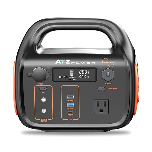 Portable Power Station,ATZ POWER 1075Wh/1000W LiFePO4 Solar Generator,2 ...