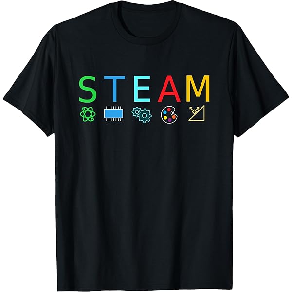 Amazon.com: STEAM T- Shirt STEM Science Tech Engineering Art