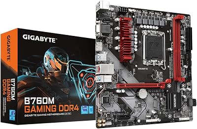 Gigabyte B760M GAMING DDR4 Motherboard 14th Gen CPU 5333MHz DDR4 2xPCIe 4.0 M.2