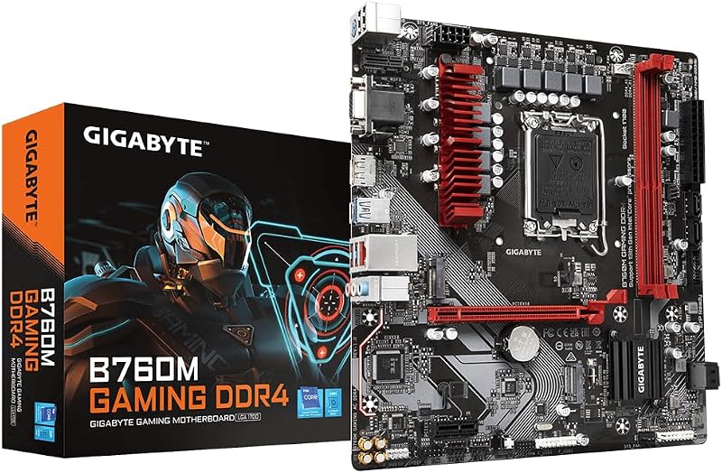 Gigabyte B760M GAMING DDR4 Motherboard 14th Gen CPU 5333MHz DDR4 2xPCIe 4.0 M.2