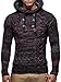 Leif Nelson LN20227 Men's Knitted Pullover; Size M, Red