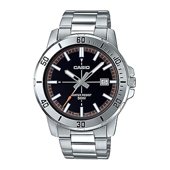 Analog Black Dial Men's Watch-MTP-VD01D-1E2VUDF (A1734)