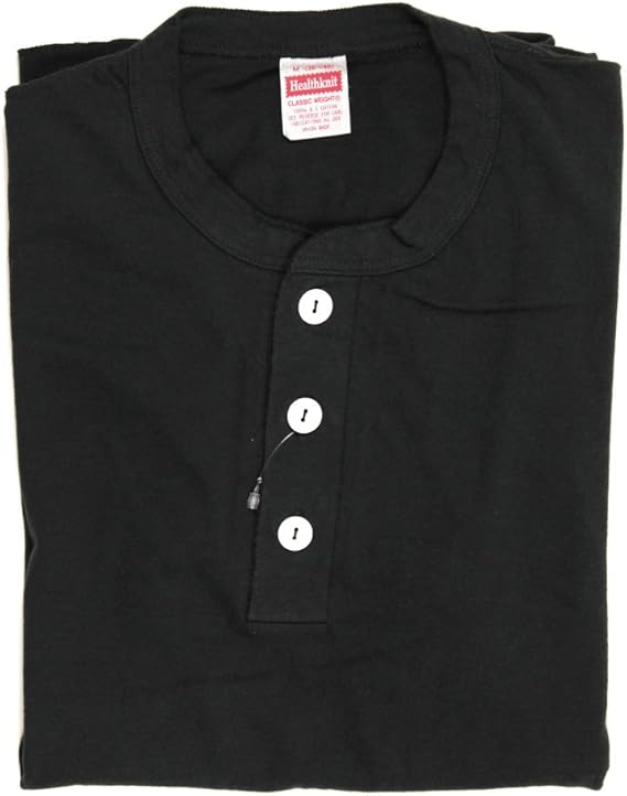 Amazon ヘルスニット Healthknit ヘンリーネック 7分袖 Tシャツ カットソー Hk950 Tシャツ カットソー 通販