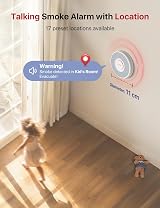 X-Sense Smart Smoke Alarm XS0B-MR31 with SBS50 Base 17 Locations Wi Fi view 3