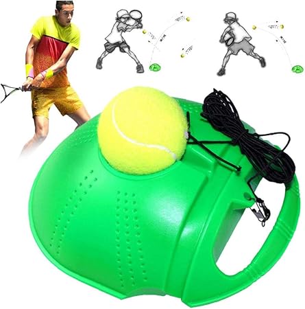 Amazon Ouken テニス 練習用 テニストレーナー ジュニア トレーニング ボール 子供 テニス練習機 テニス 玩具 セット ラケットゲーム おもちゃ