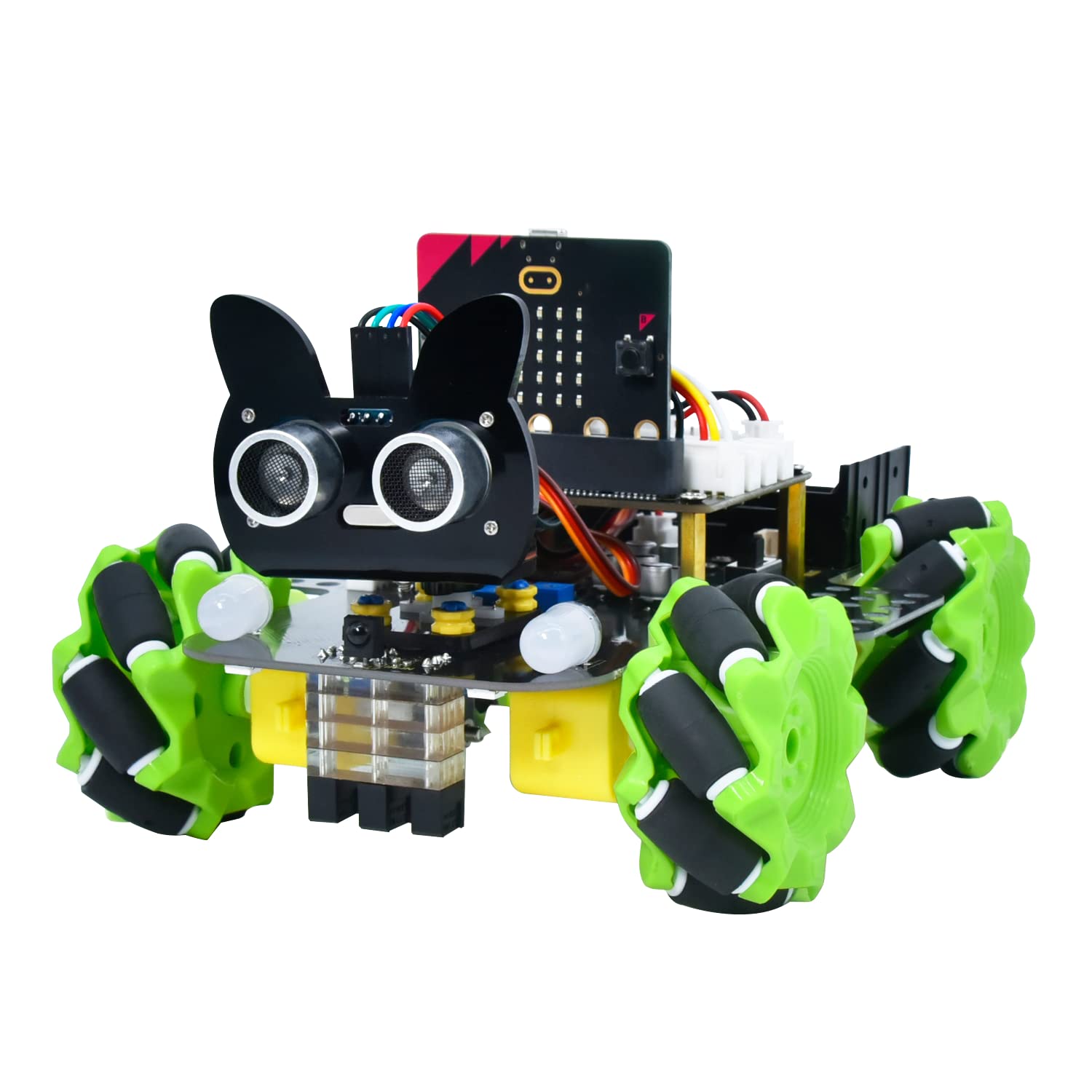 KEYESTUDIO BBC Microbit V2 Starter Kit, Electronic Programming Kit for Teens Adults，Include Micro bit V2, Makecode and Python Code