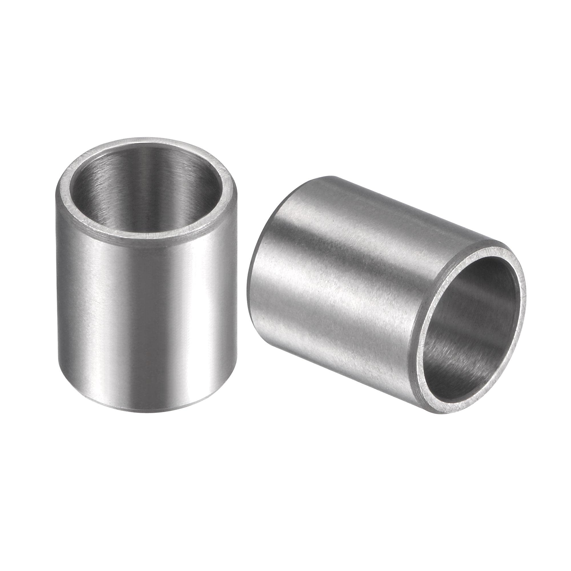 sourcing map Sleeve Bearings 8mmx10mmx12mm Chrome Steel Oilless Bushing 2pcs