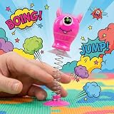 Henbrandt Monster Jump Ups Pop Up Toys Party Loot Fillers Classroom Prizes view 2