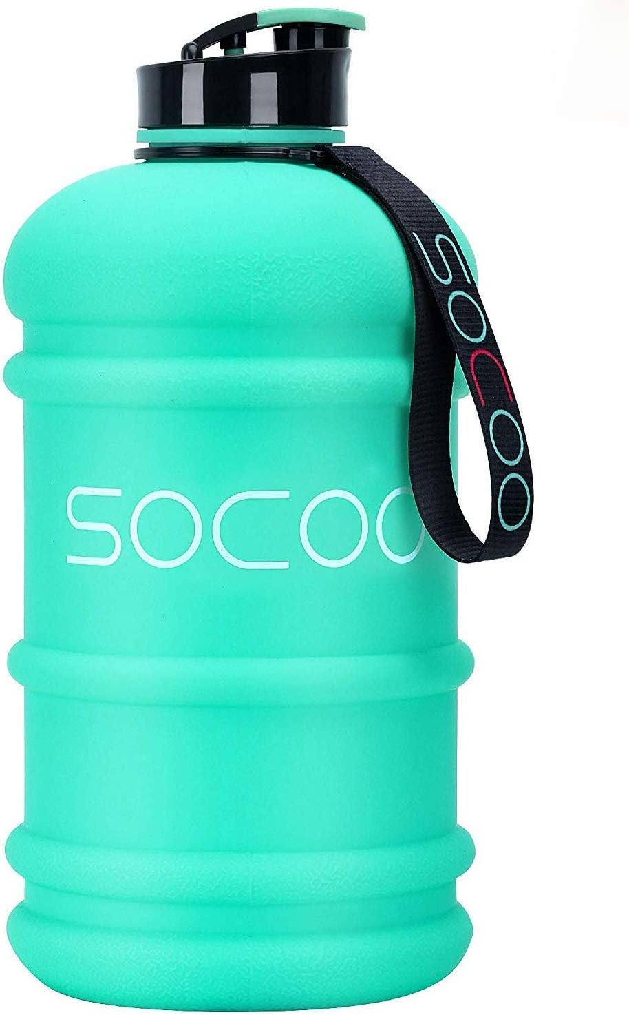 Half Gallon Water Bottle Gym Water Jug for Gym Workout Outdoor Camping Hiking - 2.2L/74oz