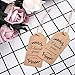 Paper Gift Tags Thank You for Celebrating with Us, Whaline 100 Pcs Paper Hang Tag for Thanksgiving Day, Wedding,Baby Shower with 100 Feet Natural Jute Twine (Leaves Brown)