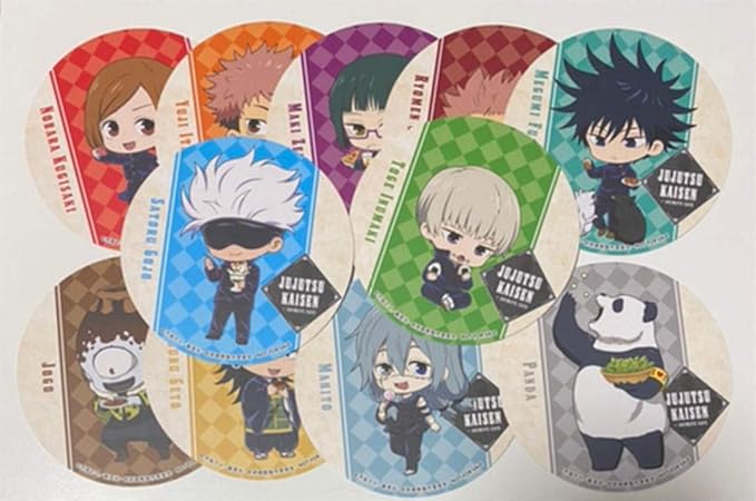 呪術廻戦 アニカフェ アニメイトカフェ コースター 11枚 全種 コンプセット ホビー 通販 Amazon Co Jp