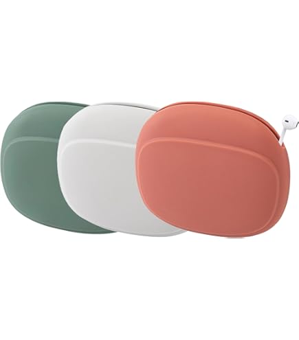 Silicone Headphone Organizer,4 In 1 Data Cable Storage Case, Mini Storage Bag,Mini Key Box,Wired Headphone Organizer, Soft Silicone Accessories Kit-Colorful - View #10