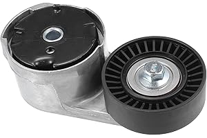 A ABSOPRO Automatic Belt Tensioner Pulley Assembly for Dodge Charger for Ram 1500 for Jeep for Chrysler for VW NO. 5184617AD 