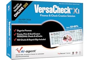 VersaCheck X1 Silver 2026 + VersaCheck ONLINE Silver 1yr Sub Bundle