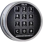 Amsec 0615772 ESL10XL Standard Bolt Electronic Safe Lock (Chrome)