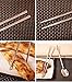 Everyday Korean Stainless Steel Spoons and Chopsticks Set Square Pattern