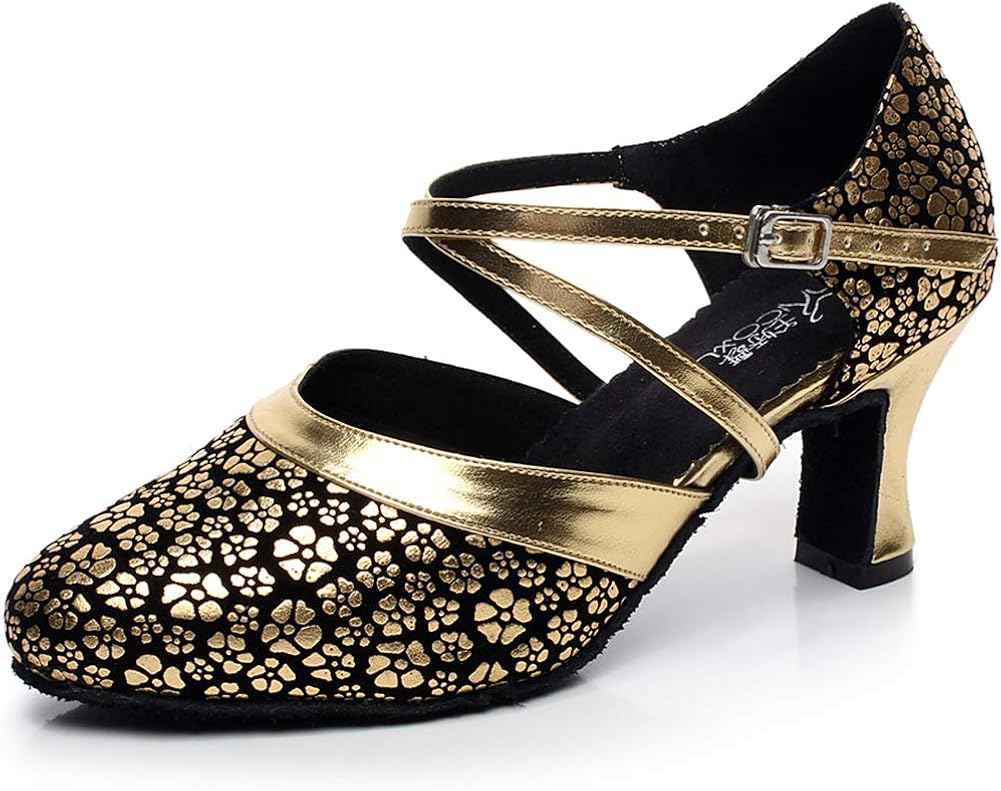 Love Shoes Ballsaal Mitte Ferse Tango Tanzschuhe Mode Weiche Sohle