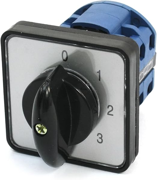 2x Drehnockenschalter 660V 20A - 4-poliger Motor Umkehrschalter Für Elektroinstallation