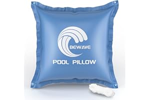 BEWAVE Pool Pillow, Winterizing Air Pillow for Above Ground Winter Swimming Pool Covers, 4 x 4 Ft
