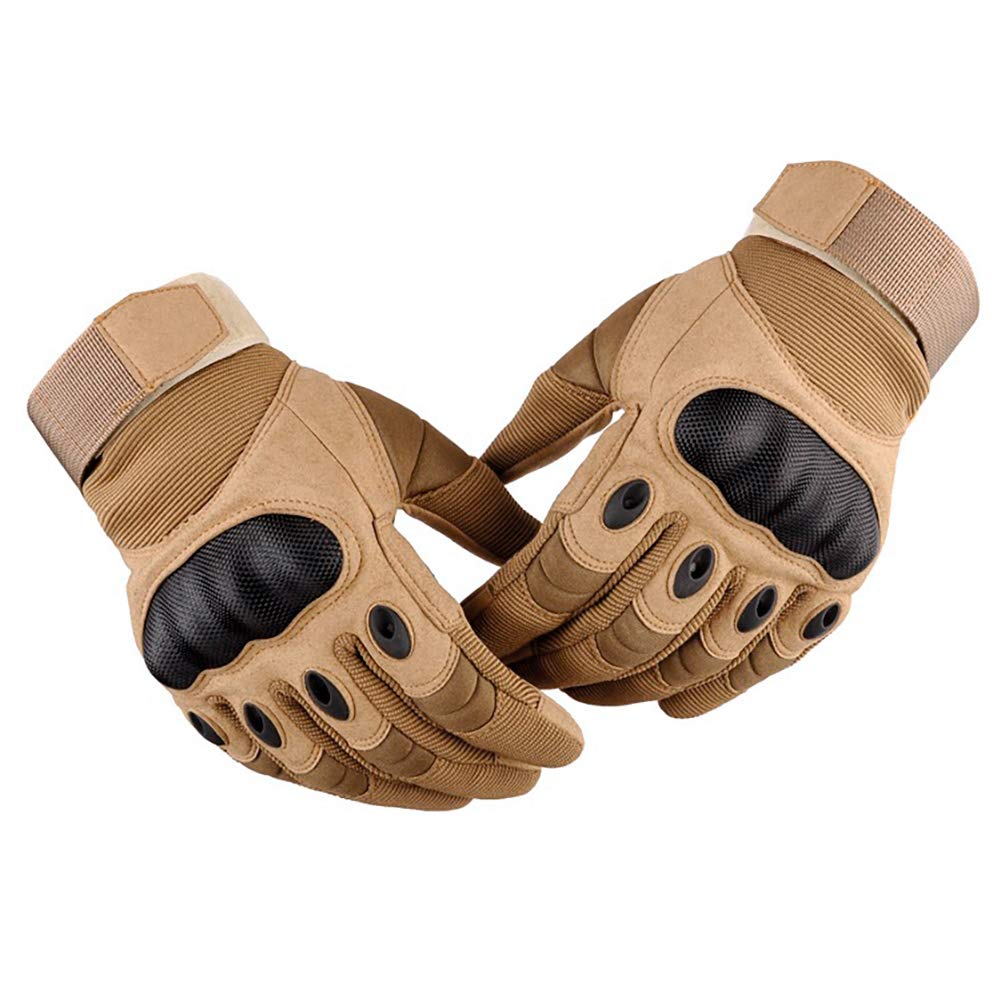 GES Motorbike Gloves, Men Full Finger Motorcycle Gloves Touch Screen
