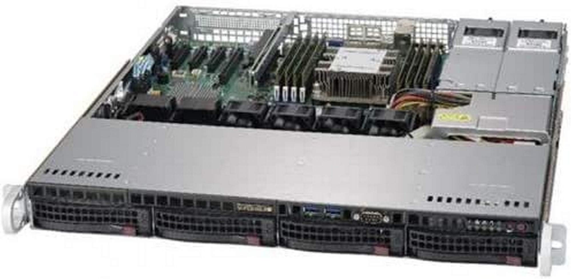 SuperMicro SuperServer 5019P-MTR - Rack-Mountable - No CPU - 0 GB