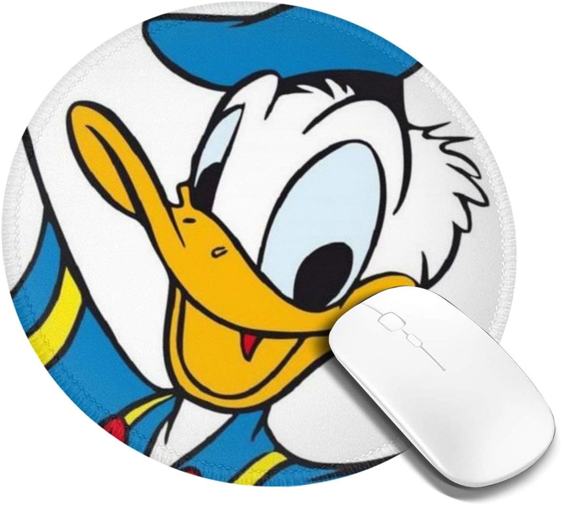 Amazon ドナルドダックが両手の壁紙を広げる7 マウスパッド 円形 おしゃれ 高級感 ゲーミング オフィス最適 滑り止めゴム底 耐久性が良 付着力が強い 直径cmx厚い0 3cm Wcxddp パソコン 周辺機器 通販