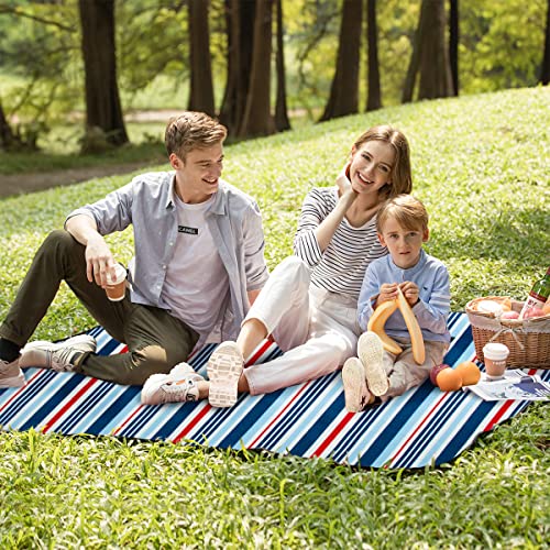 CAMEL CROWN Outdoor Picnic Blanket Large Fleece Waterproof Baby