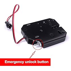 ATOPLEE Electronic Lock, 1pcs DC 12V 2A Carbon