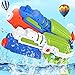 POKONBOY Water Guns for Kids, 2 Pack Super Squirt Guns Water Soaker Blaster 600CC Toys Gifts Children Summer Swimming Pool Beach Sand Outdoor Water Fighting Play Toys for Boys Girls