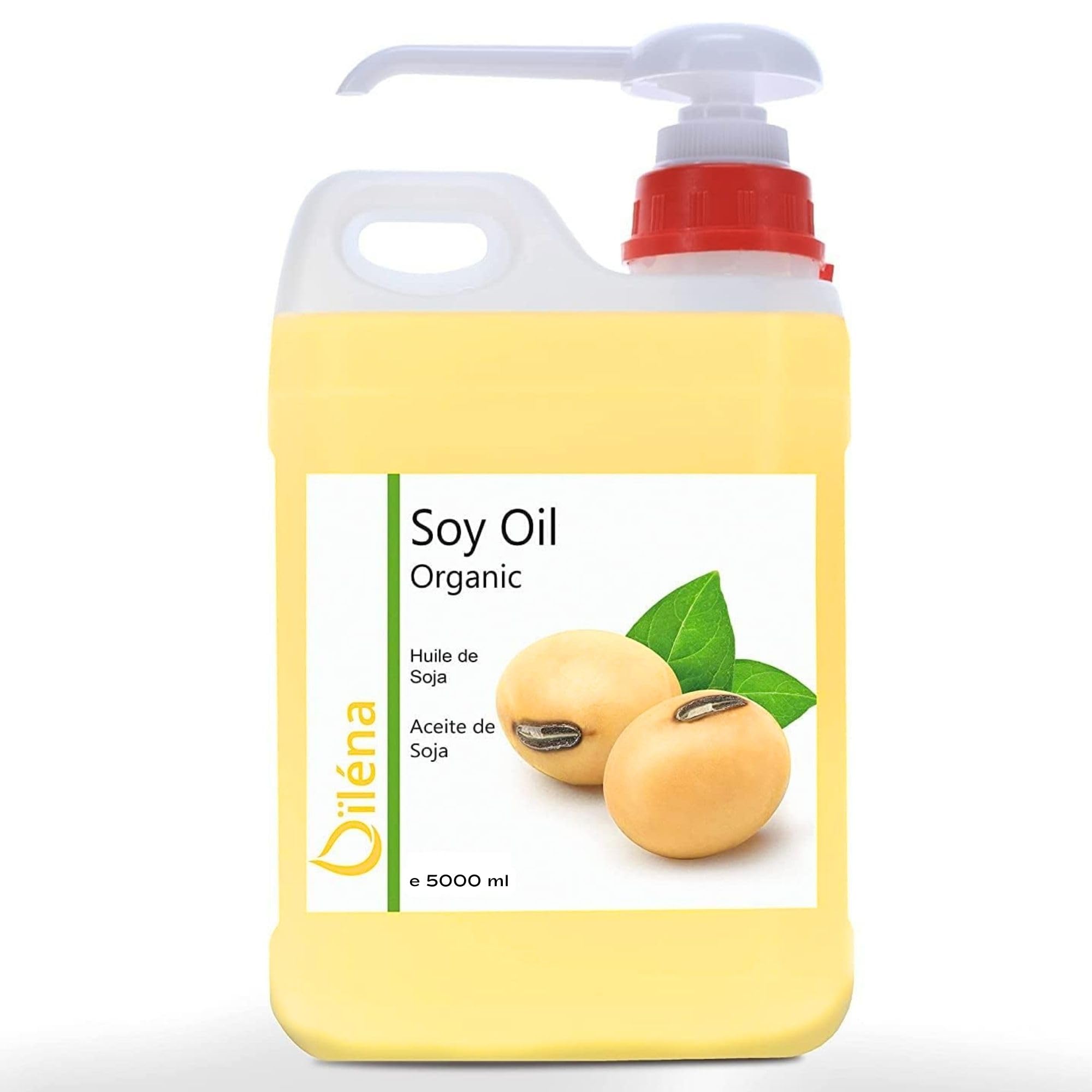 Bio SOYA Oil Skin Care Superhero! Professional Oil Massage, Moisturising Body Oil, Anti-Age Make Up Remover Oil, High Vitamin E Oil, Anti Cellulite Oil - 5000 ml