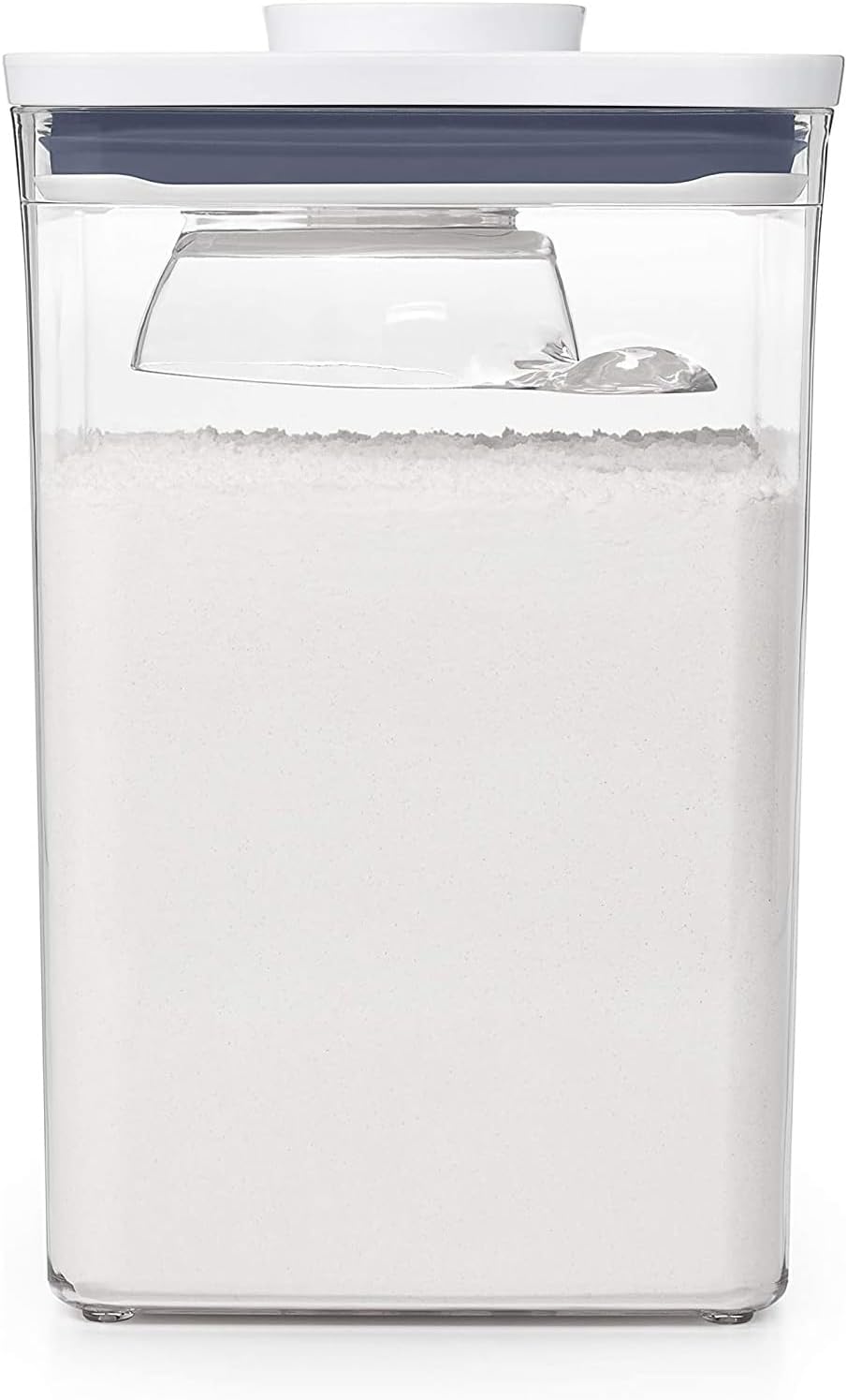 OXO Good Grips POP Small Square Short Container 1 L White Coffee Scoop