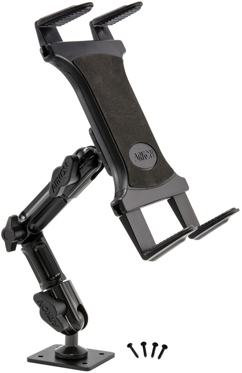 Arkon Heavy Duty Tablet Wall Mount with 8 inch Arm and AMPS Drill Base