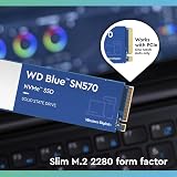WD Blue SN570 250GB M.2 2280 PCIe Gen3 NVMe SSD Read up to 3300 MB/s view 3