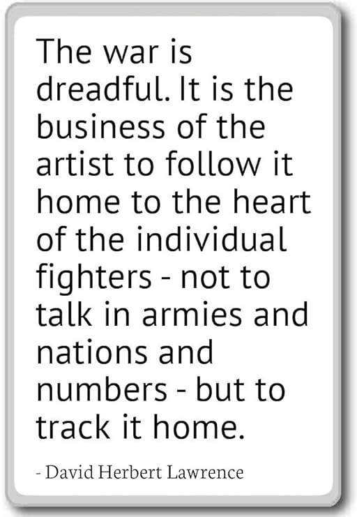 La Guerra Es Terrible. Es el Busin... - David Herbert Lawrence ...