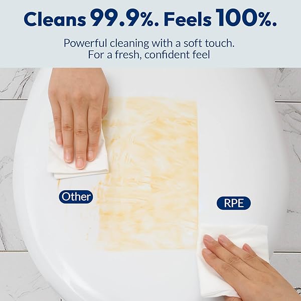 RPE LIFE FLUSHABLE WET WIPES – 6 PORTABLE TRAVEL SIZE PACKS (60 CT) – UNSCENTED EXTRA-LARGE BODY & HAND TISSUE WITH VITAMIN E & ALOE – FOR ADULTS, KIDS & CHILDREN – PERFECT FOR ON-THE-GO & OUTDOOR USE