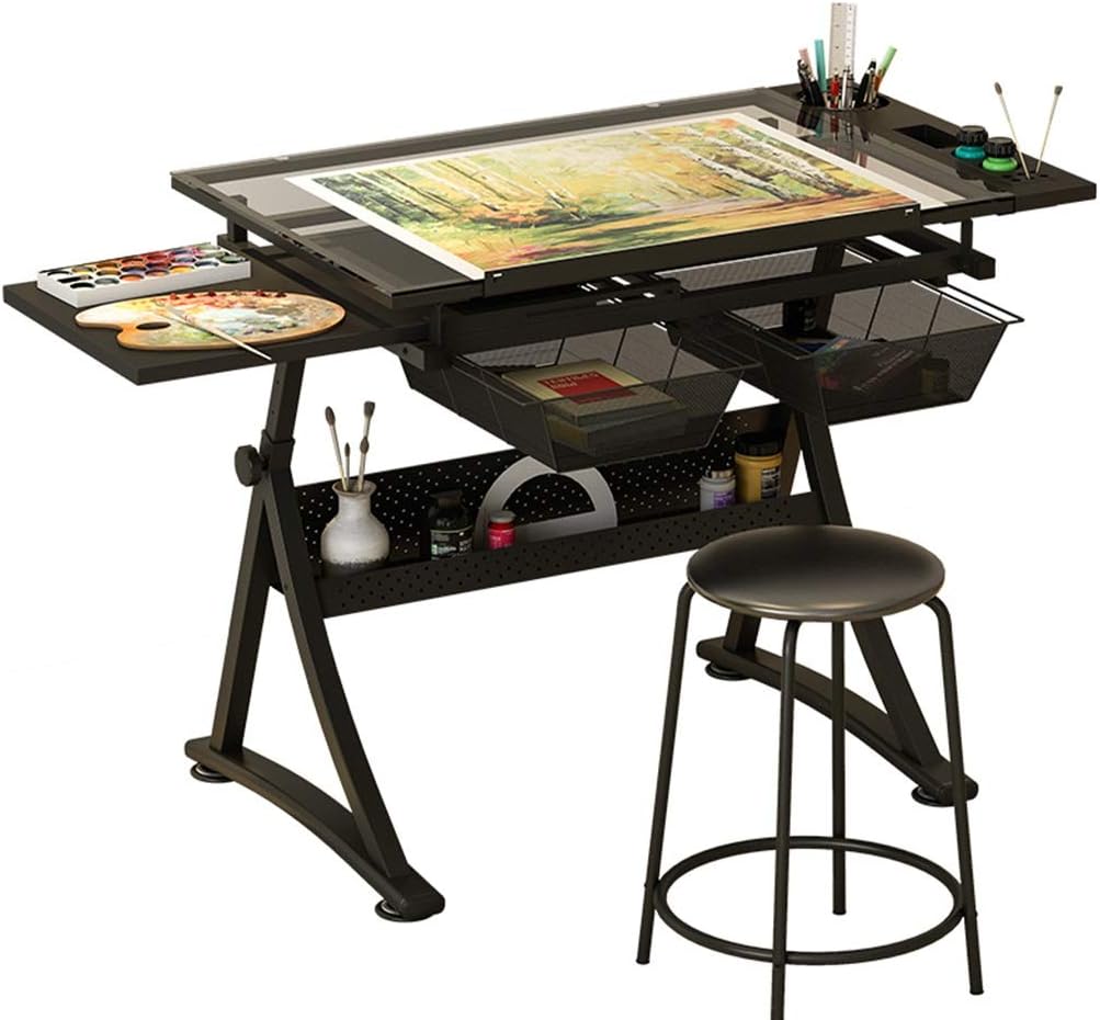 Wyhgry Adjustable Drawing Table 