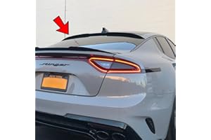 Rear Window Roof Spoiler Compatible with Kia Stinger 2018-2023 SpoilerKing (284RC)
