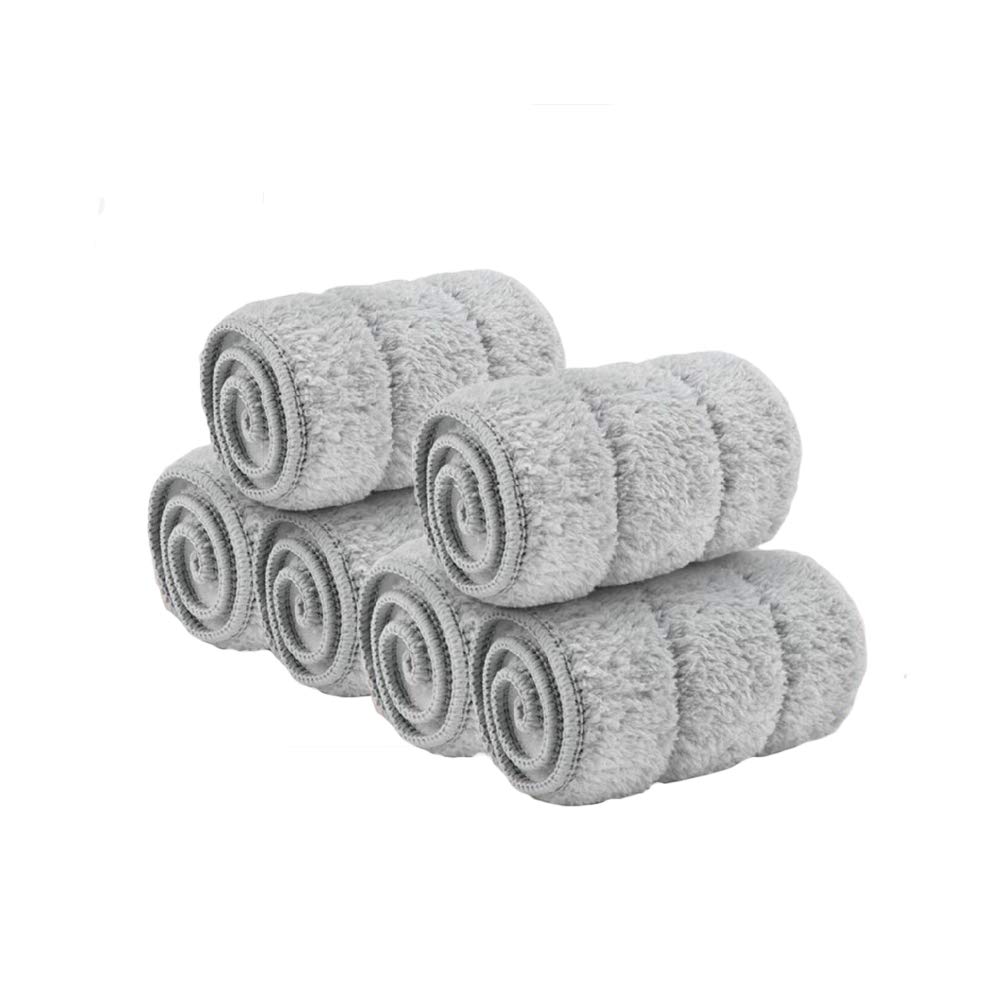Photo 1 of 18 inch mop Pads Replacement 6 Pack mop Head Replacement Washable Microfiber Pads