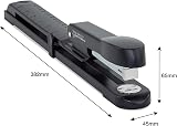 Rapesco A590FBA3 Germ-Savvy Antibacterial Marlin Long Arm Stapler Black view 6