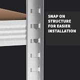 EFAN 5 Tier Garage Shelving 150x70x30cm Heavy Duty Racking 175KG per Shelf view 7