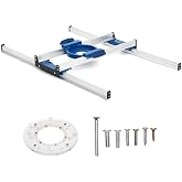 Slab Flattening Router Sled - Professional Slab Flattening Jig fits Most Woodworking Routers, DIY Woodworking Router Sled for Wooden Slabs &amp; Resin Projects