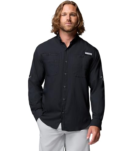 Chemise De Pêche Columbia Homme LG-PFG Super Terminal Tackle, Camouflage, Taille L - Occasion En Bon état