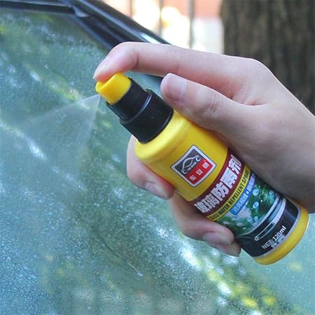 Futurepast Anti Regen Spray für Auto Windschutzscheibe, Rückspiegel, 120 mL Glasversiegelung, Wasserdicht Regendicht Anti-Fog