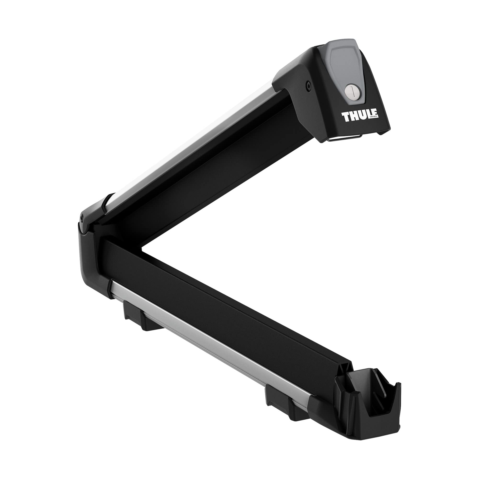 Thule SnowPack Portaesquís/Snowboard, grande (6 unidades/4 tablas), plateado