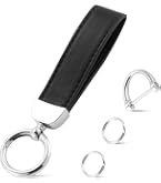 Amazon.com: Genuine Leather Car Keychain - Universal 360