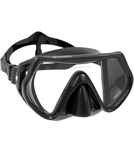 Snorkel Mask Tuphregyow Swim Goggles Adult Kids,Anti Fog With Nose Cover,No Leaking Clear Snorkel Dive Mask 180 Wide View For Men Women Youth Boys Swimming Goggles