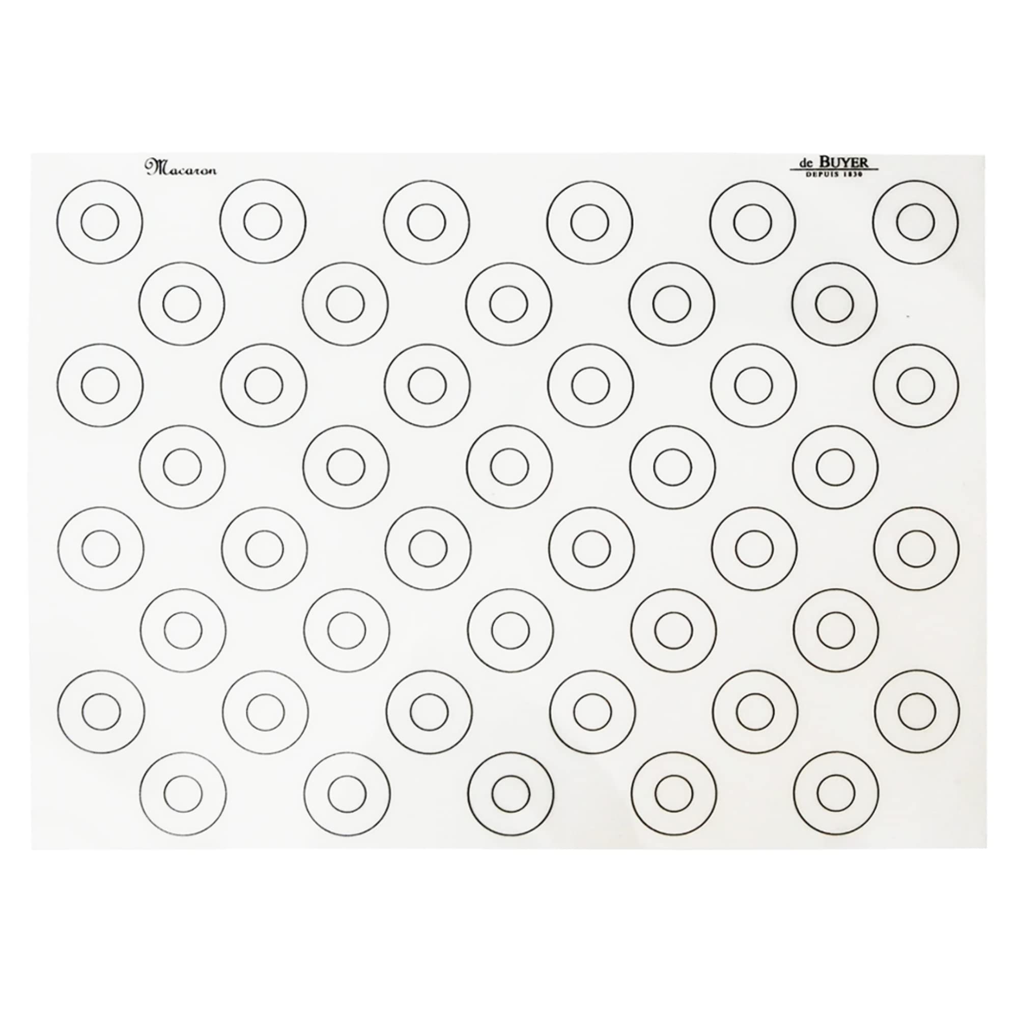 De Buyer Macaroon Baking Sheet, White