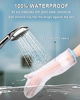 CureSquad Waterproof Cast Cover for Arm - Comfortable & Reusable view 2